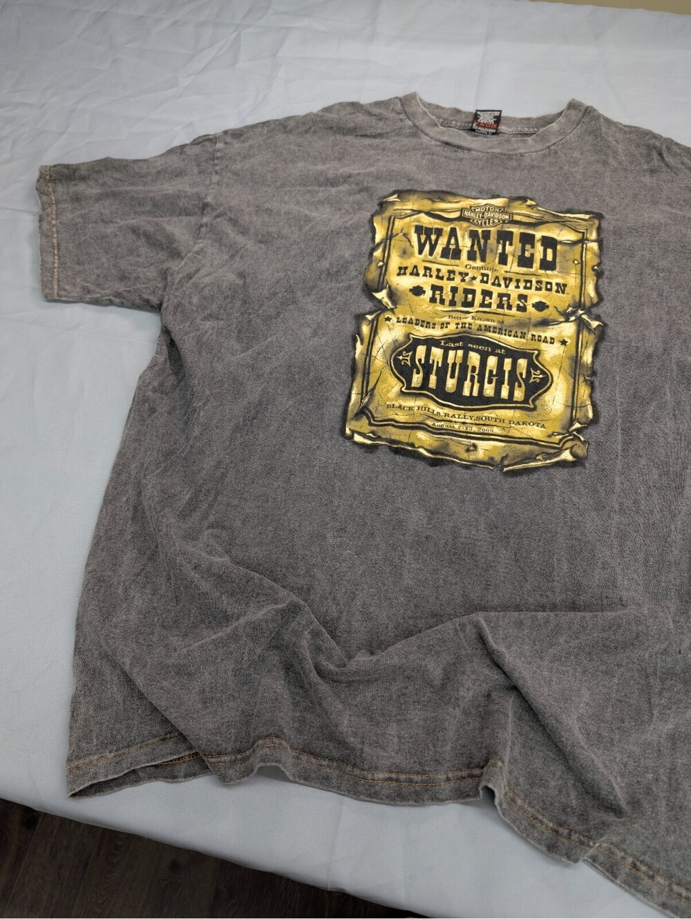 Vintage Harley Davidson Sturgis 2000 T Shirt XXL Holoubek